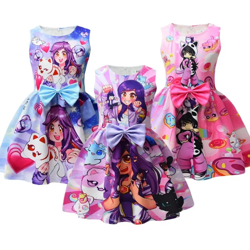 Party Games Kids - ♥AA Game Aphmau printing baby girls