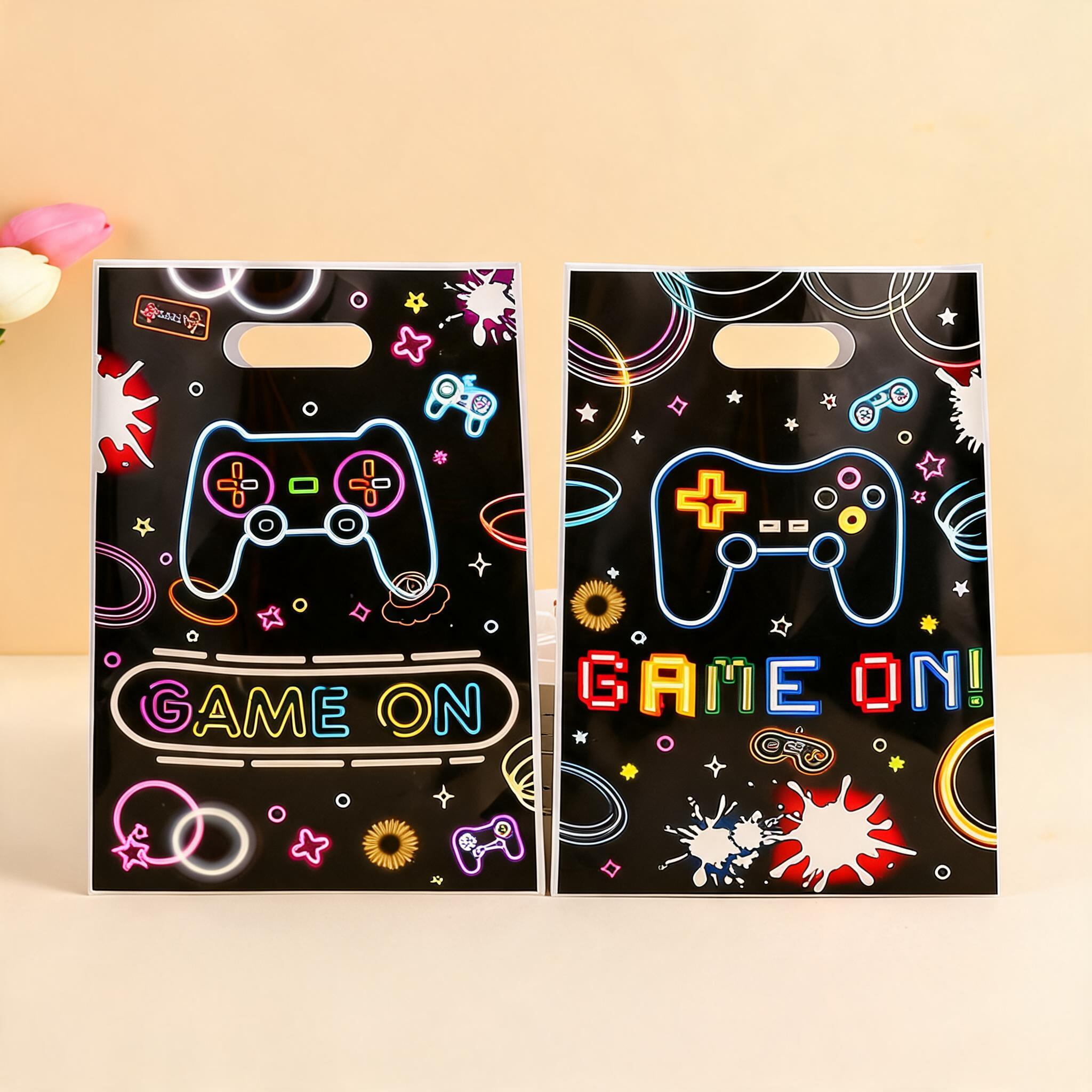 Party Games Engagement - 30pcs Black Game On Neon Party