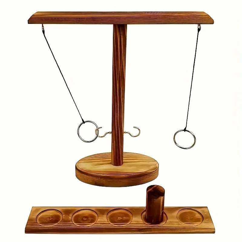 Party Games Kids And Adults - Wooden Hook and Loop Ultimate Fighting