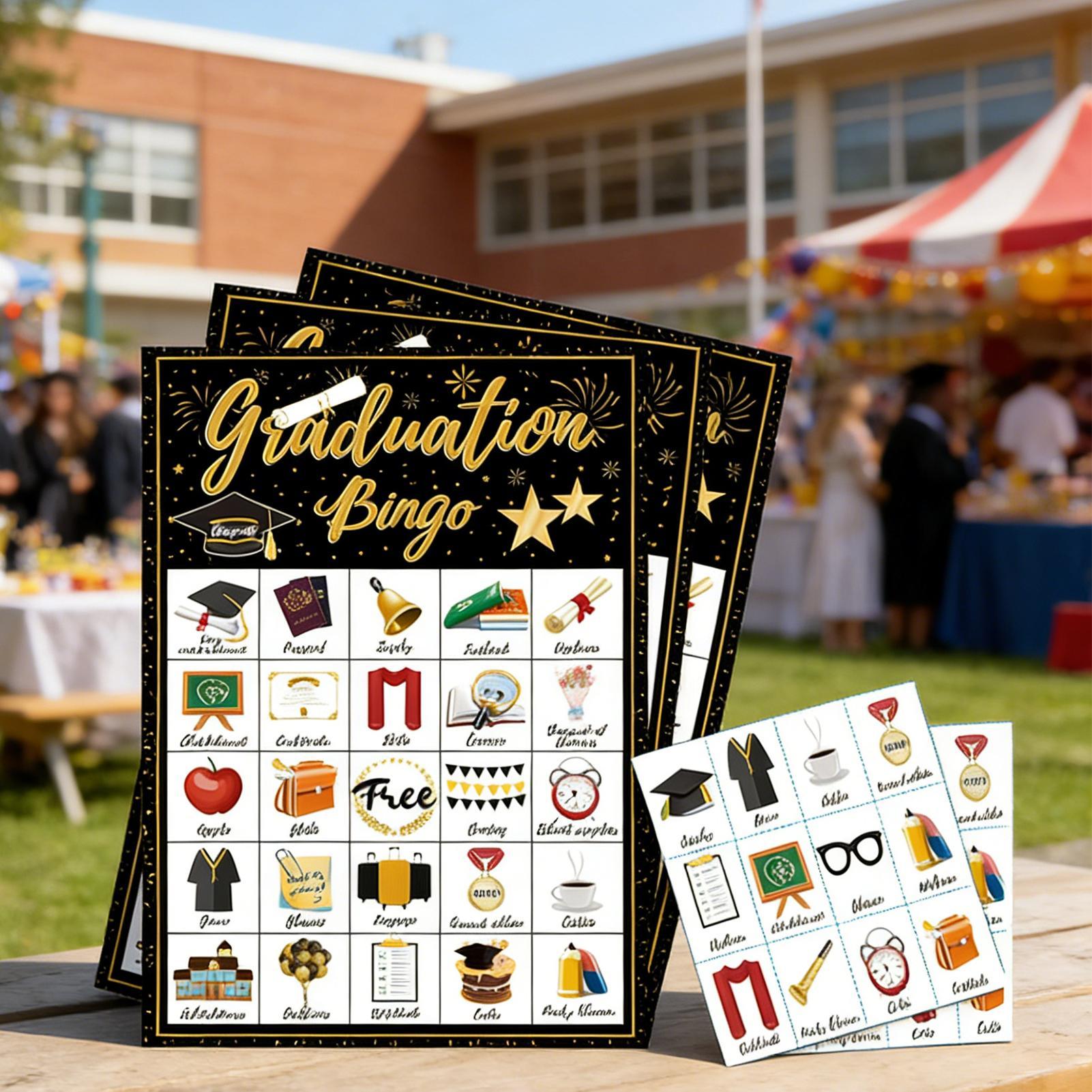 Graduation Bingo Game 24-Playe - đánh giá và giá Party Games College