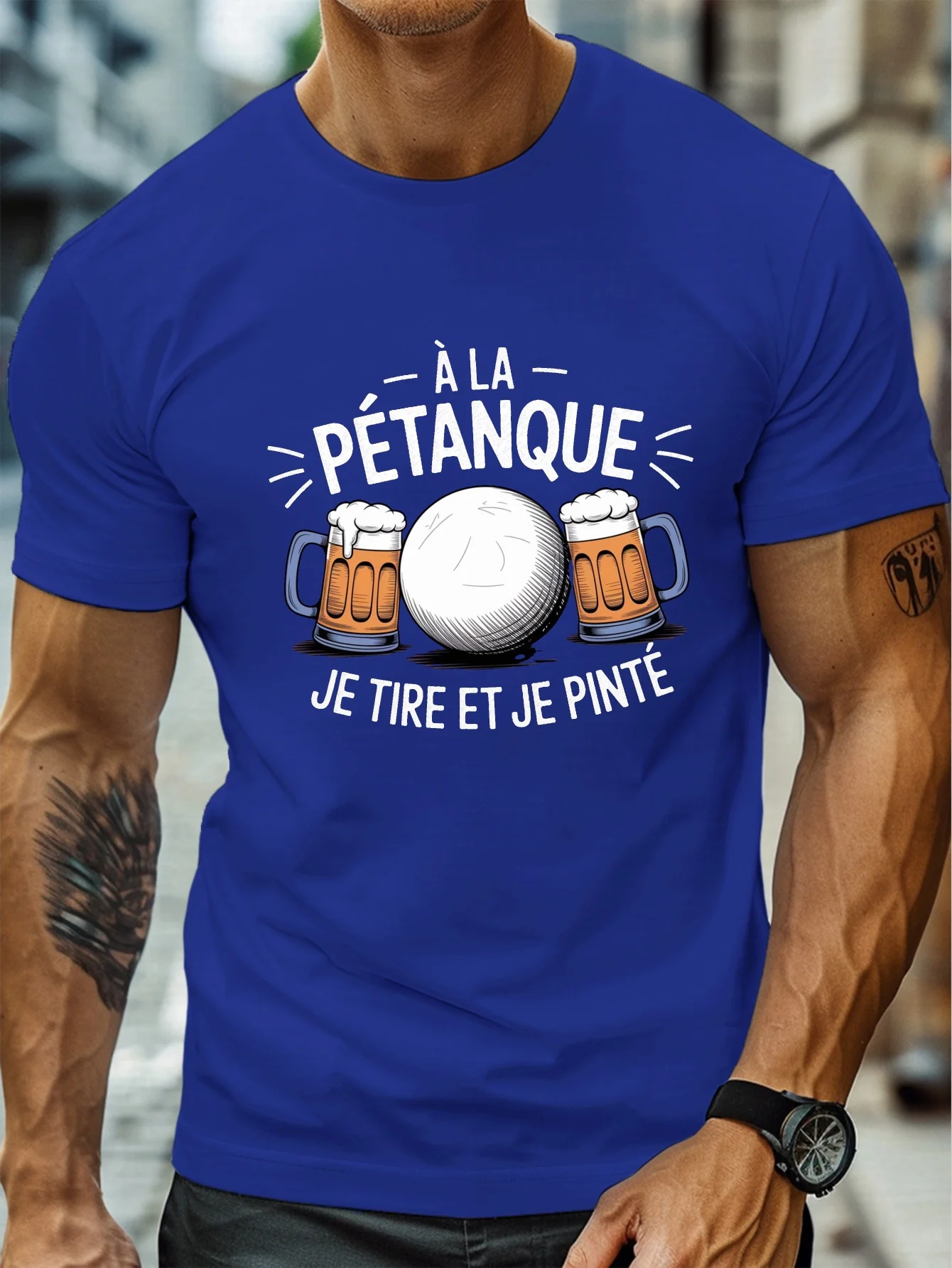 Fashion Men's Pétanque Beer Fu - đánh giá và giá Party Games Quotes Short