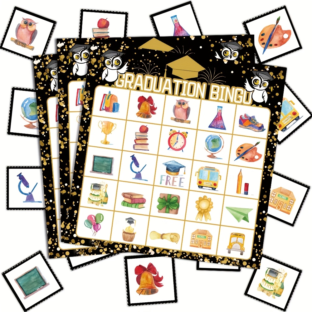 2026 Black Gold Graduation Bin - đánh giá và giá Party Games College