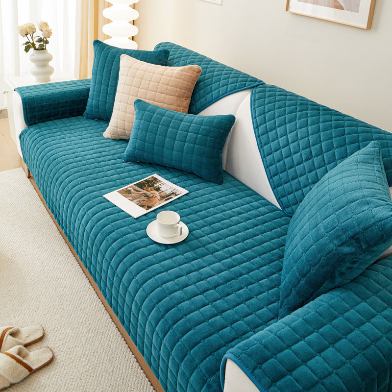 Plush Plaid Sofa Cushion Non-S - đánh giá và giá Washer Toss Set