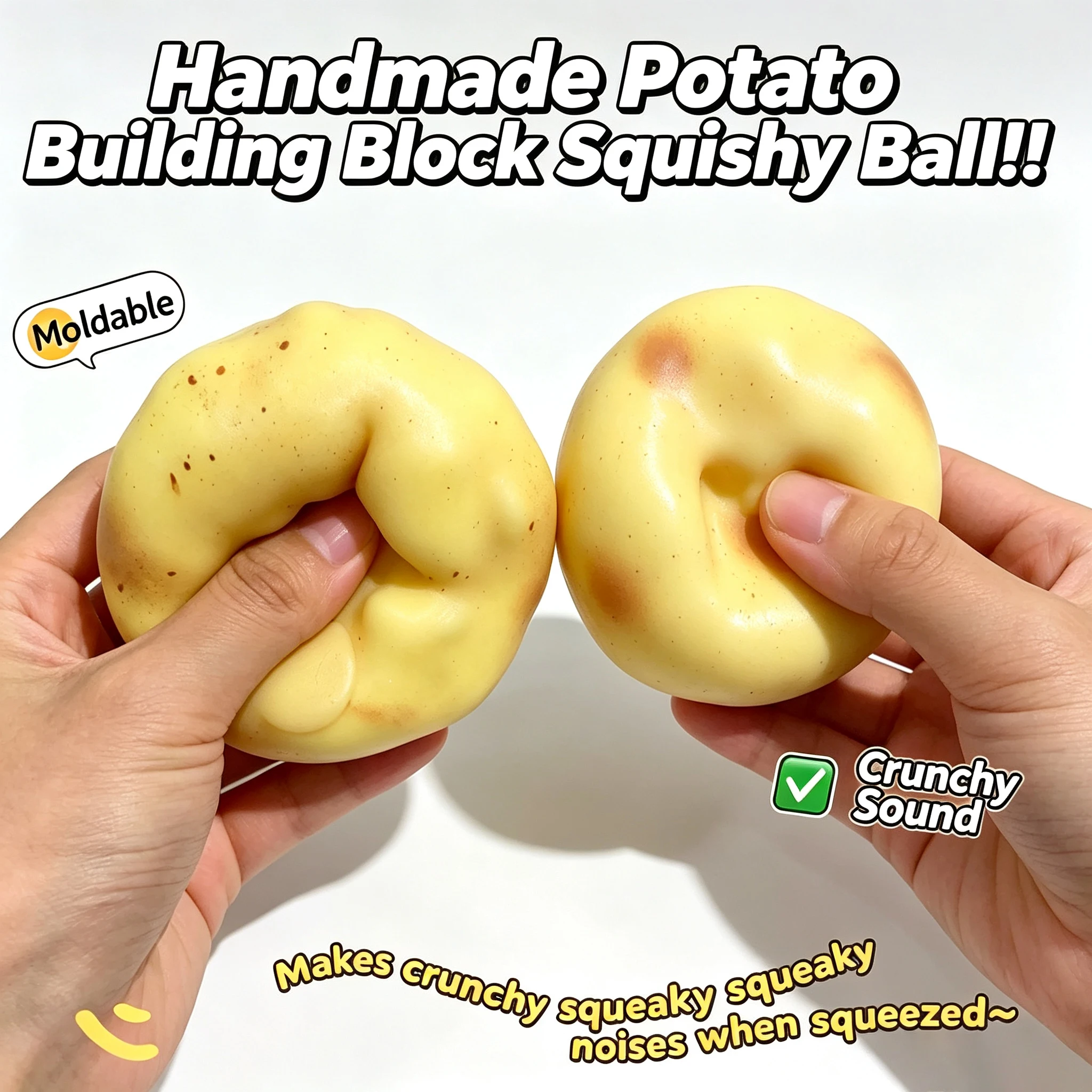 Crunchy Potato Squishy Stress  - đánh giá và giá Party Games For Adults