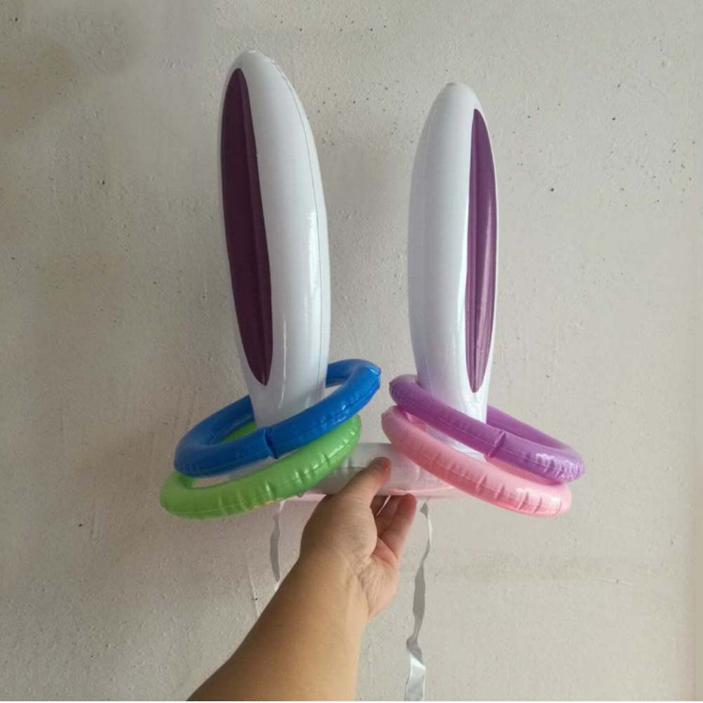 5Pcs Inflatable Bunny Ring Tos - đánh giá và giá Party Games Easy Kids