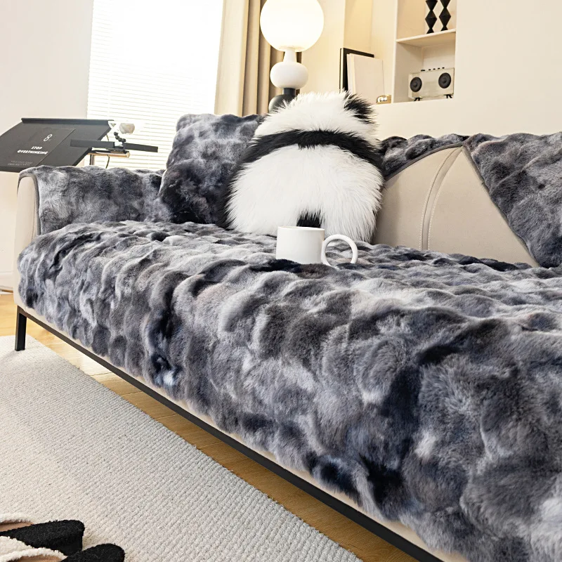New Gradient Colour Plush Sofa - đánh giá và giá Washer Toss Set