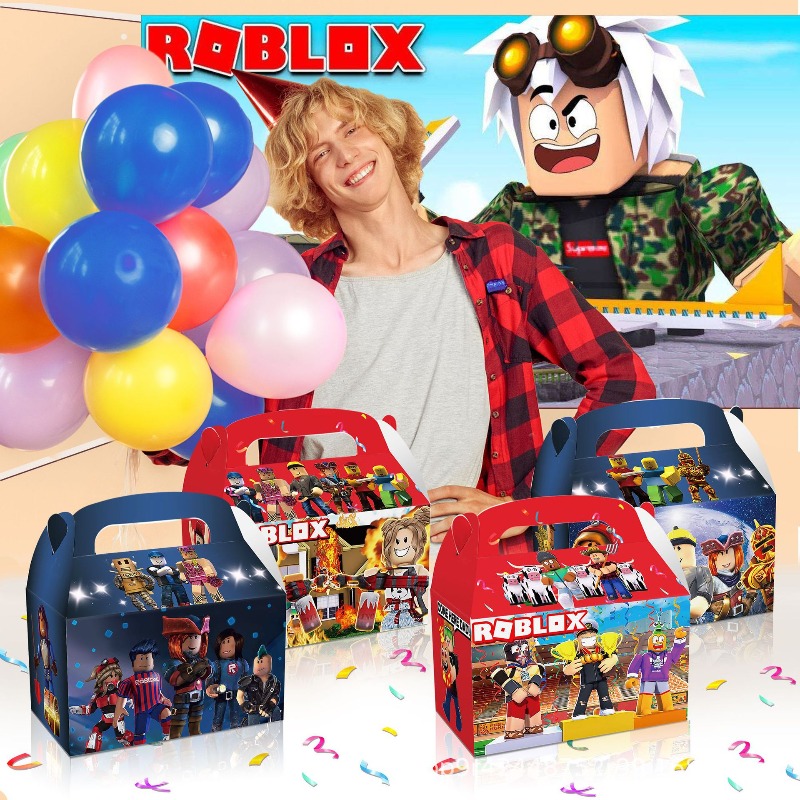 12Pcs/Set Roblox Theme Game Bi - đánh giá và giá Party Games In Roblox