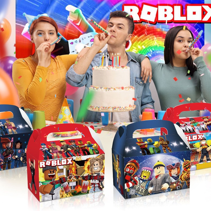 12Pcs/Set Roblox Theme Game Bi - đánh giá và giá Party Games In Roblox