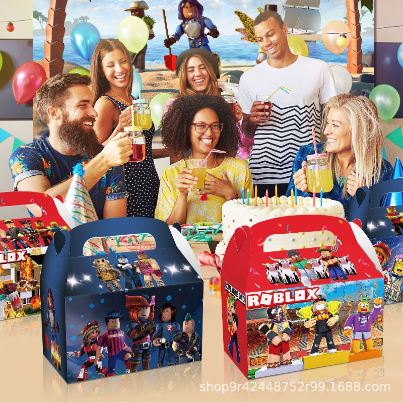 12Pcs/Set Roblox Theme Game Bi - đánh giá và giá Party Games In Roblox