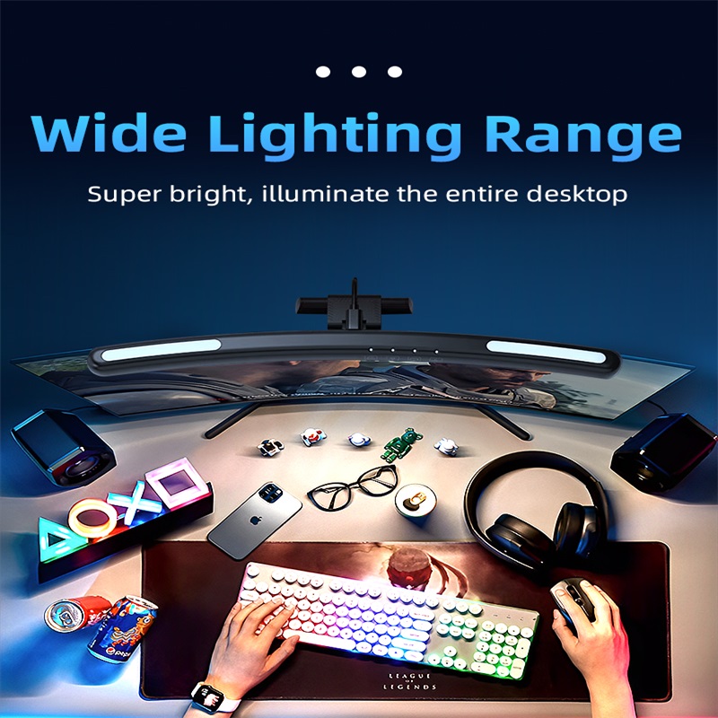 Curved LED Monitor Light Bar R - đánh giá và giá Party Games On Switch