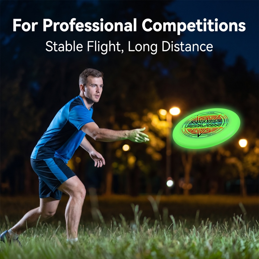 Glow-In-The-Dark Frisbee 175g  - đánh giá và giá Frisbee Freestyle Disc