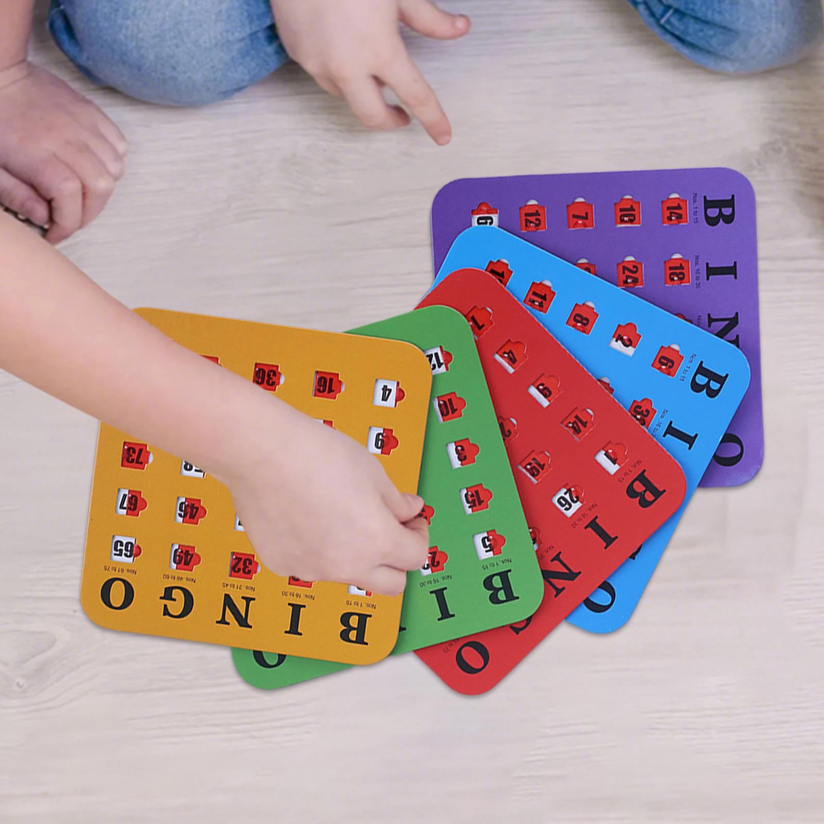 5 Pieces Bingo Game Cards Larg - đánh giá và giá Party Games Large Groups