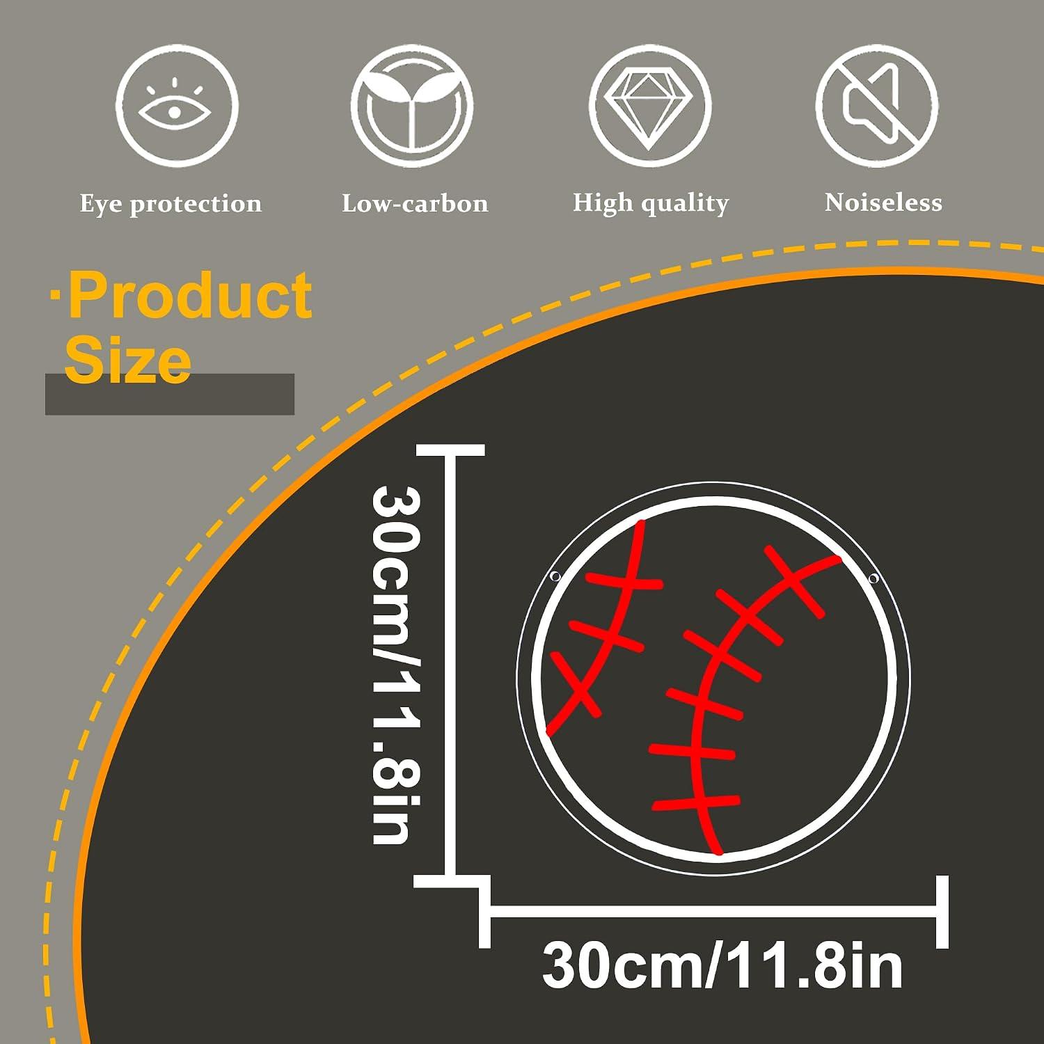 Baseball Neon Sign USB Dimmabl - đánh giá và giá Party Games College