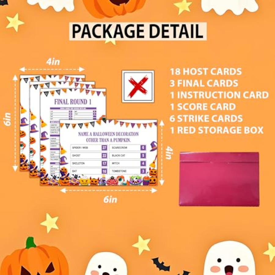 Halloween Friendly Feud Game,  - đánh giá và giá Party Games Large Groups