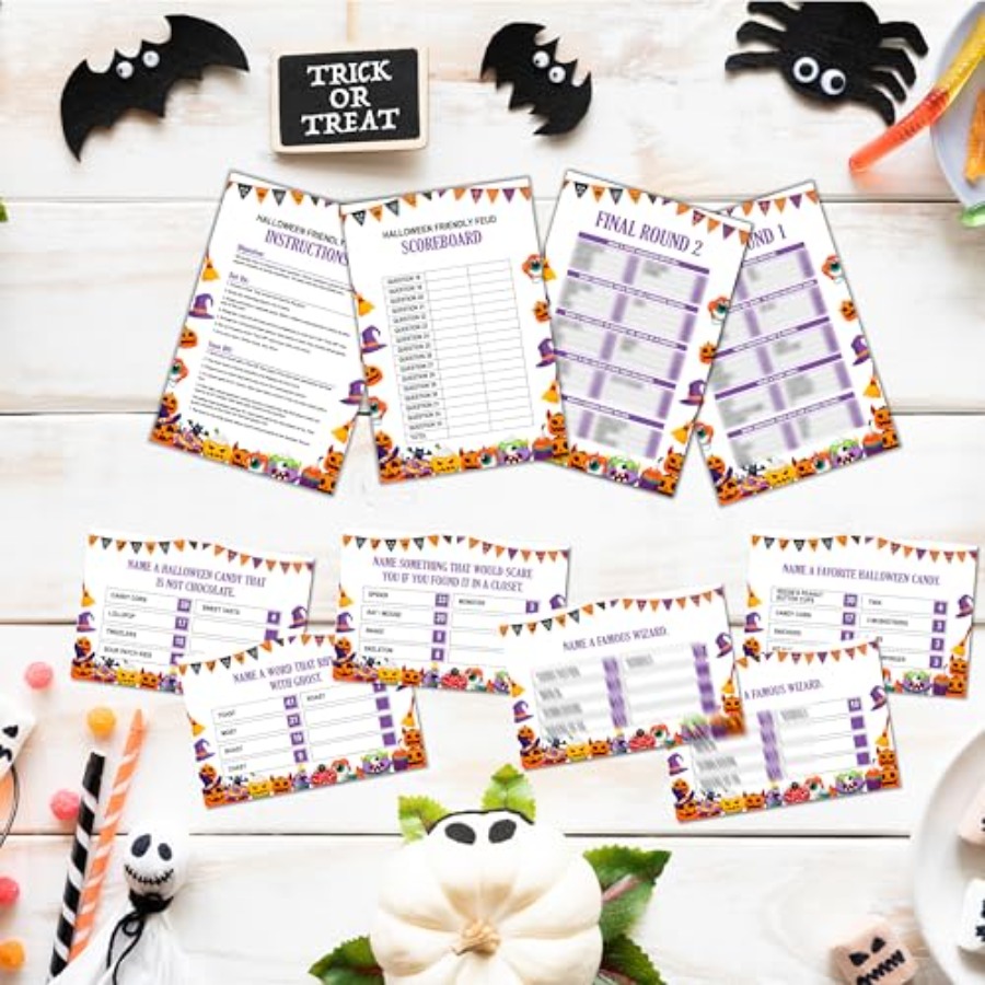 Halloween Friendly Feud Game,  - đánh giá và giá Party Games Large Groups