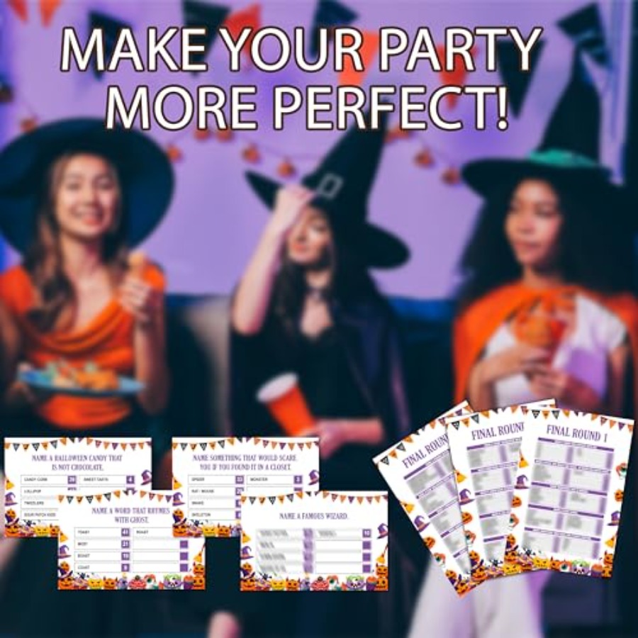 Halloween Friendly Feud Game,  - đánh giá và giá Party Games Large Groups