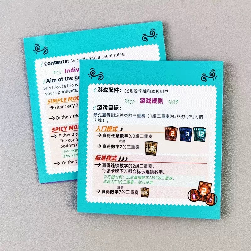 Trio, Family  Card Gameon the  - đánh giá và giá Party Games List