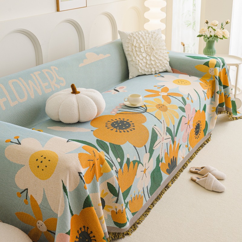 1pc Sofa Blanket with Tassels  - đánh giá và giá Washer Toss Set
