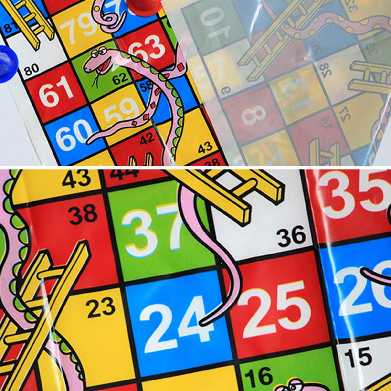 Mini Snakes and Ladders Board  - đánh giá và giá Party Games Kids And Adults