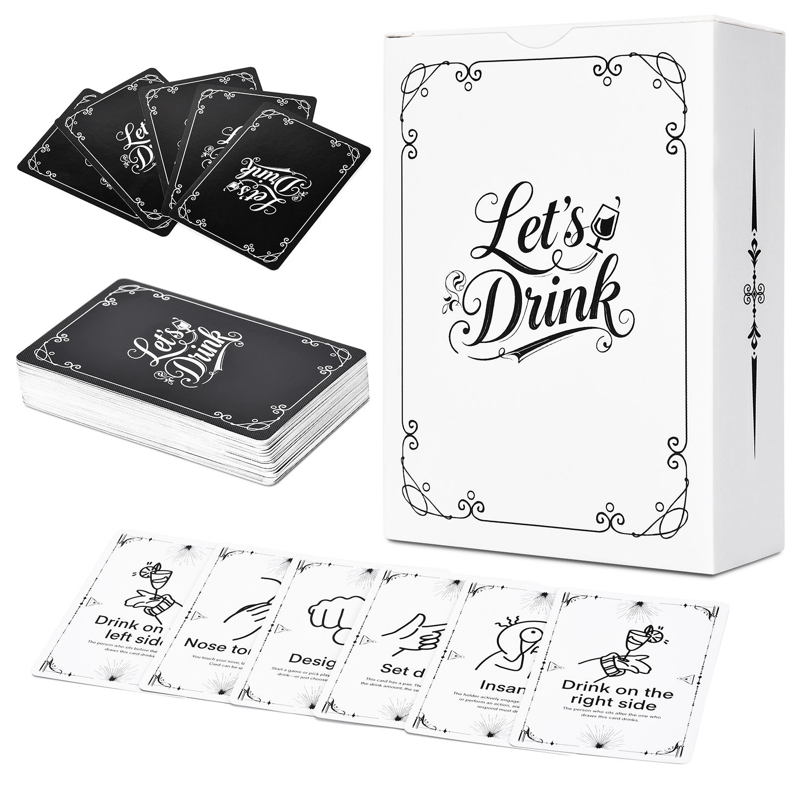 Adult Drinking Game Cards – 52 - đánh giá và giá Party Games College
