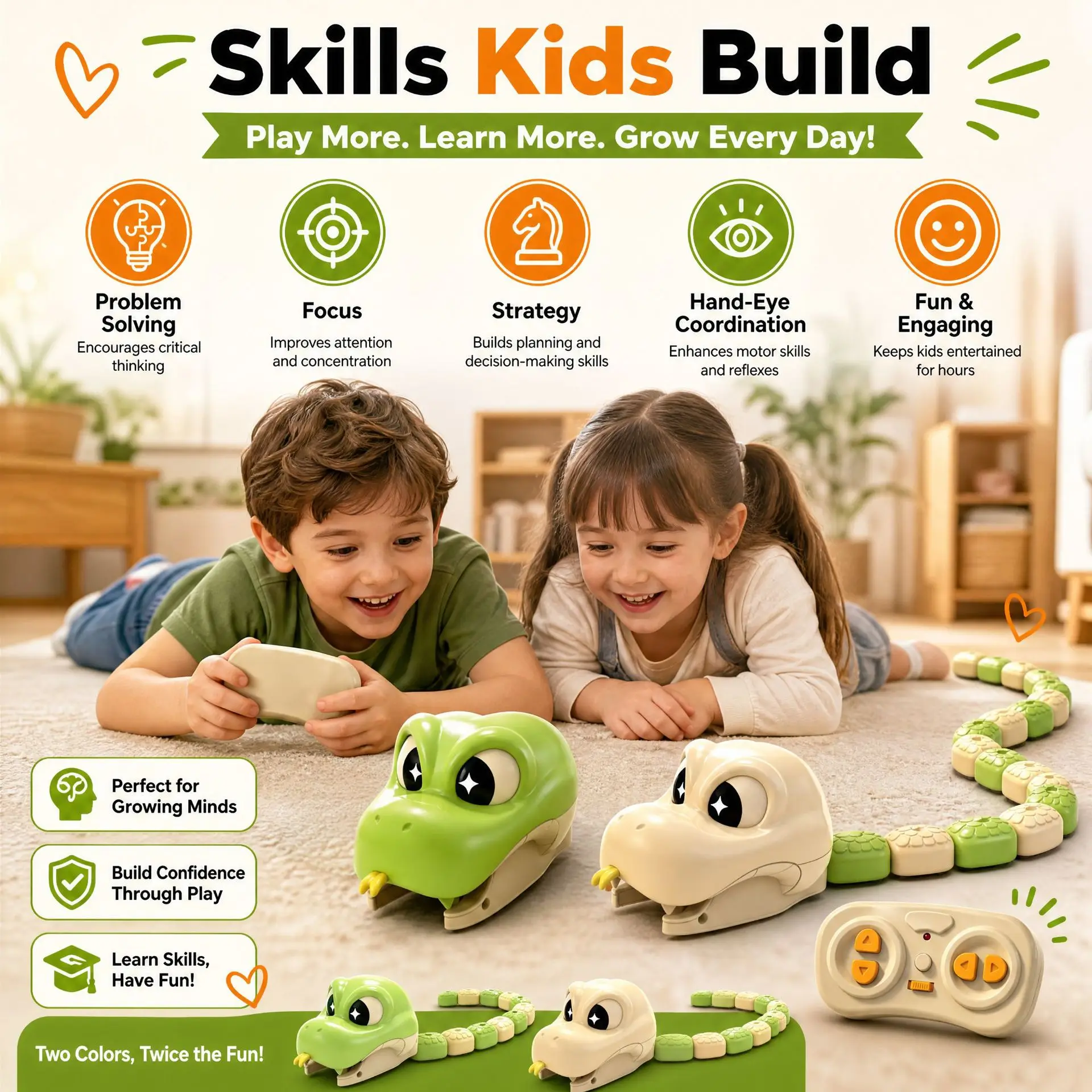 Hot Magnetic Snake Funny Game  - đánh giá và giá Party Games Engagement