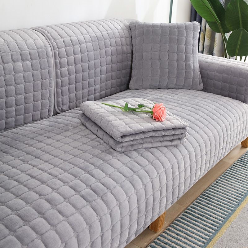 Velvet Sofa Cover Universal Pl - đánh giá và giá Washer Toss Set