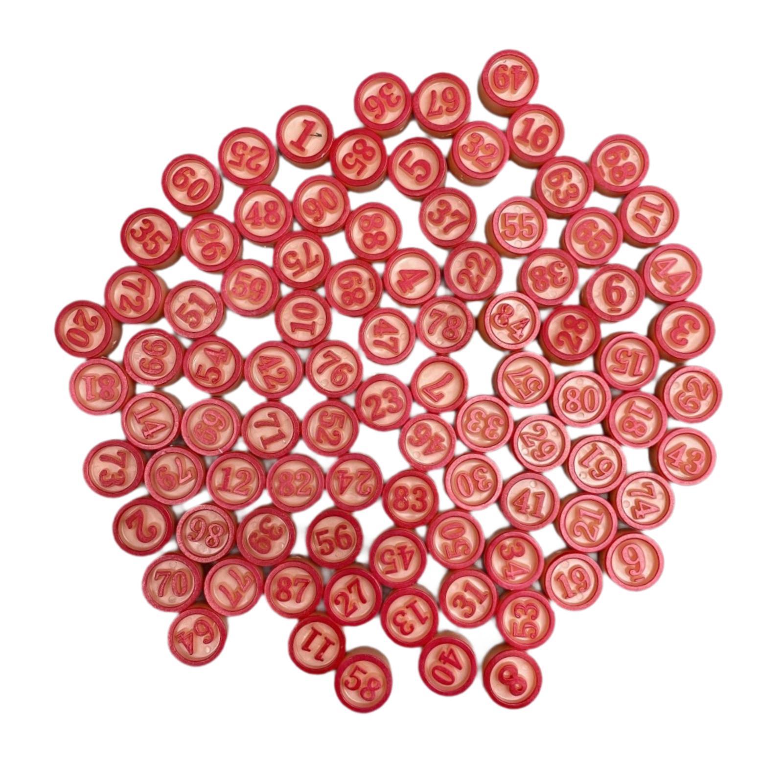 90x Bingo Chips for Kids Adult - đánh giá và giá Party Games Easy Kids