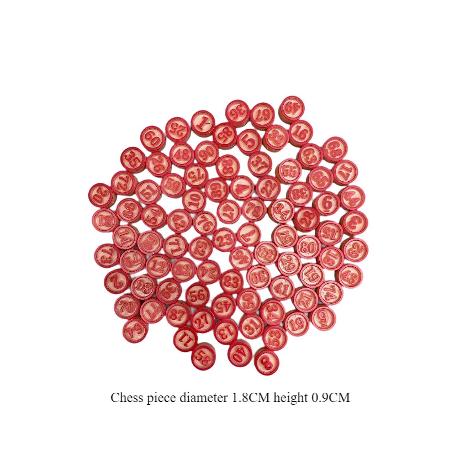90x Bingo Chips for Kids Adult - đánh giá và giá Party Games Easy Kids