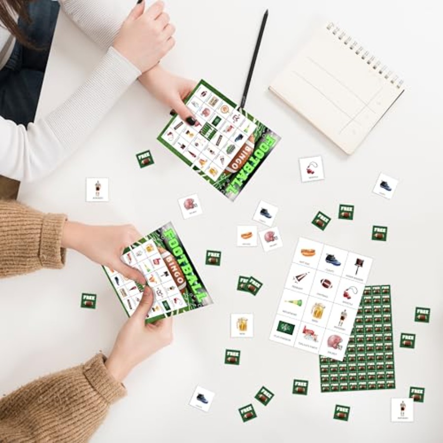 Football Party Bingo Game Card - đánh giá và giá Party Games Large Groups