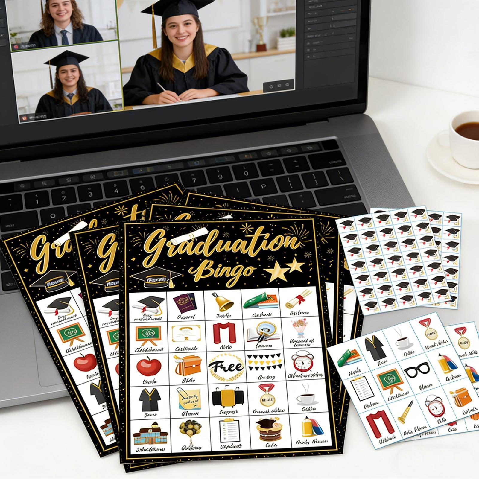 Graduation Party Bingo Cards 2 - đánh giá và giá Party Games College